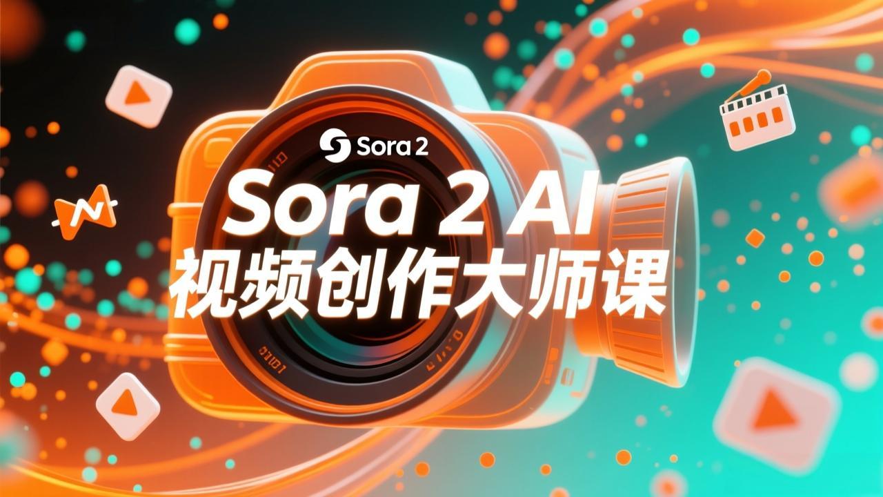 如何利用Sora 2创建流行AI人工智能视频大师班教程：掌握创作全流程，产出百万播放内容-聊项目