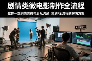 剧情类微电影制作全流程,教你一部剧情类微电影从沟通,策划到拍摄制作全流程的解决方案-聊项目